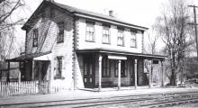 Northbrook Train Station ( courtesy Chester County Historical Society)